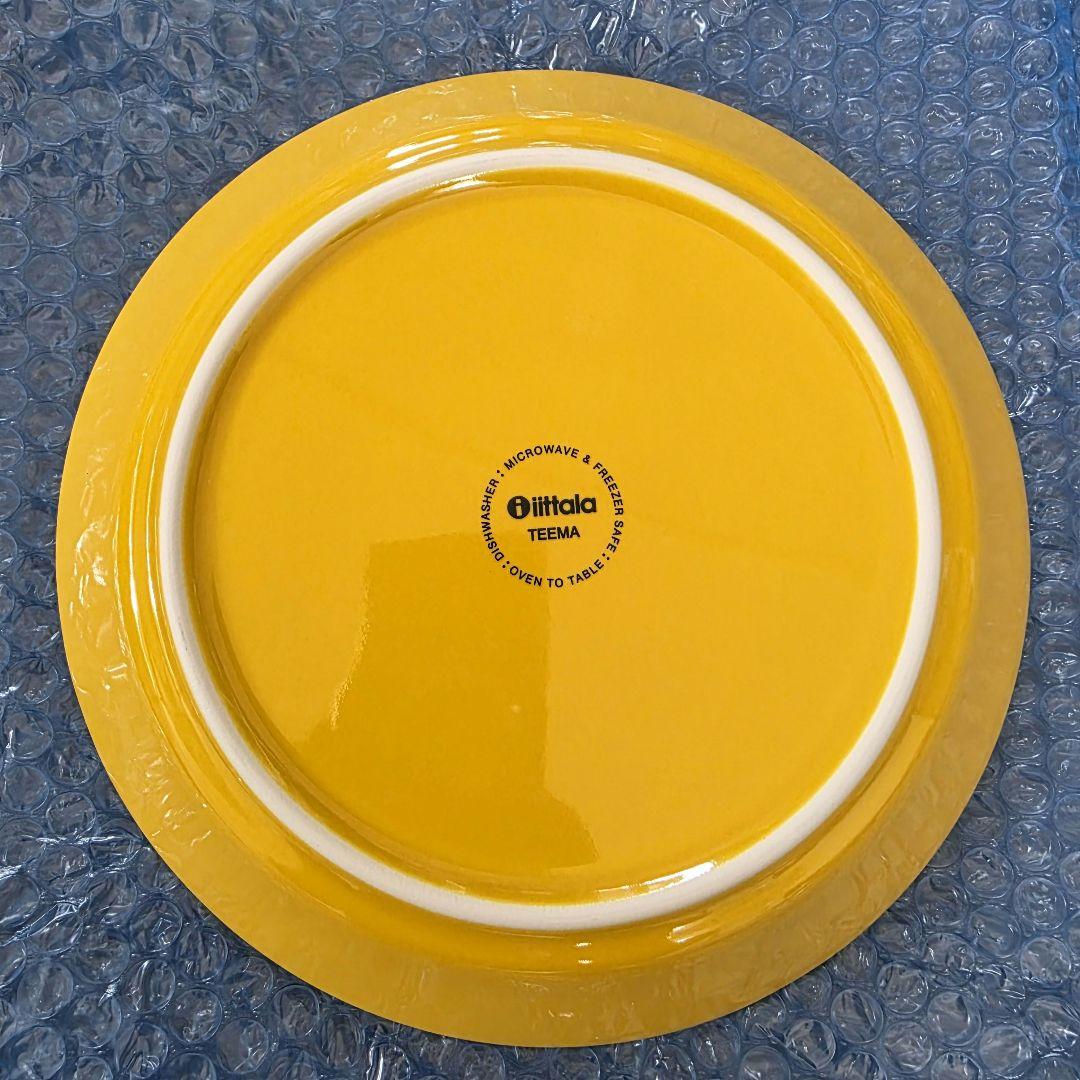  TEEMA プレート3枚　マグカップ　セット　イエロー　ブラウン