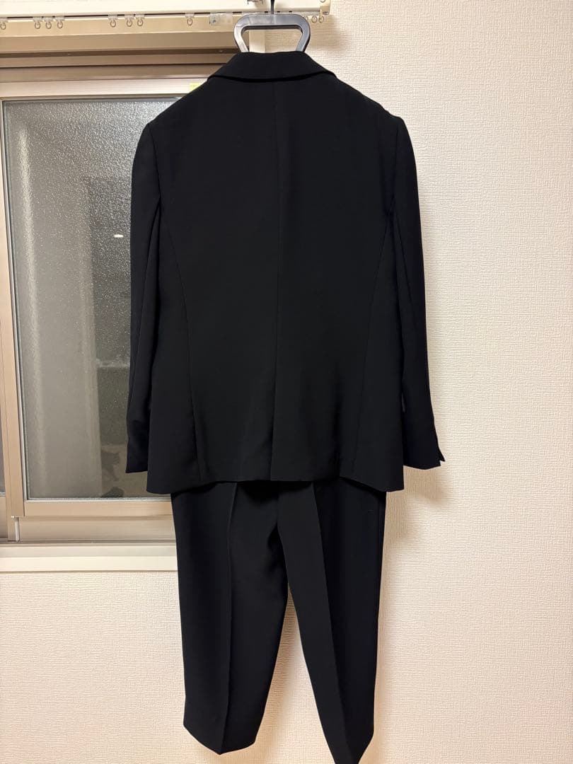 AOKI【MeWORK】 パウダリーストレッチ　パンツスーツ