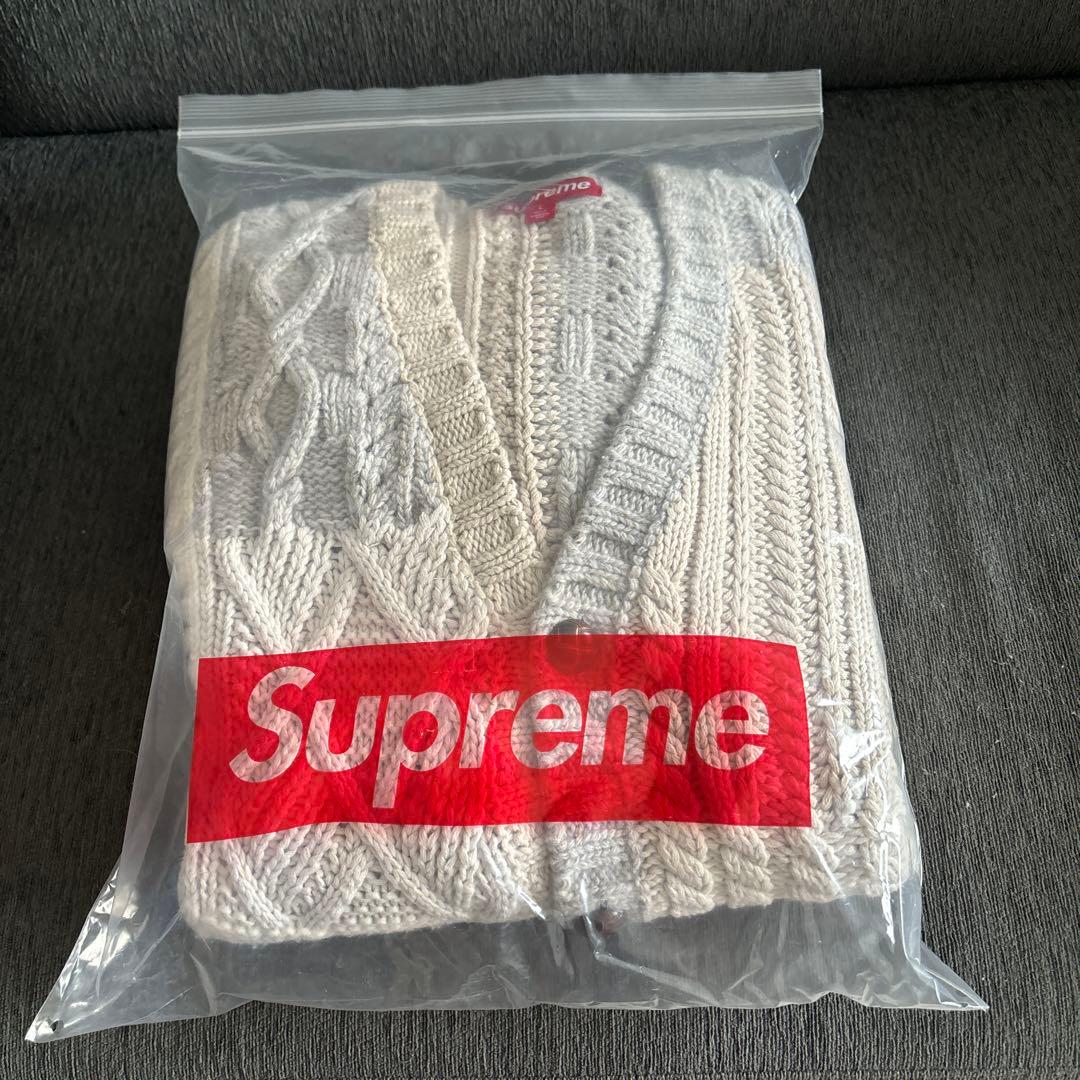 supreme パッチワークカーディガン
