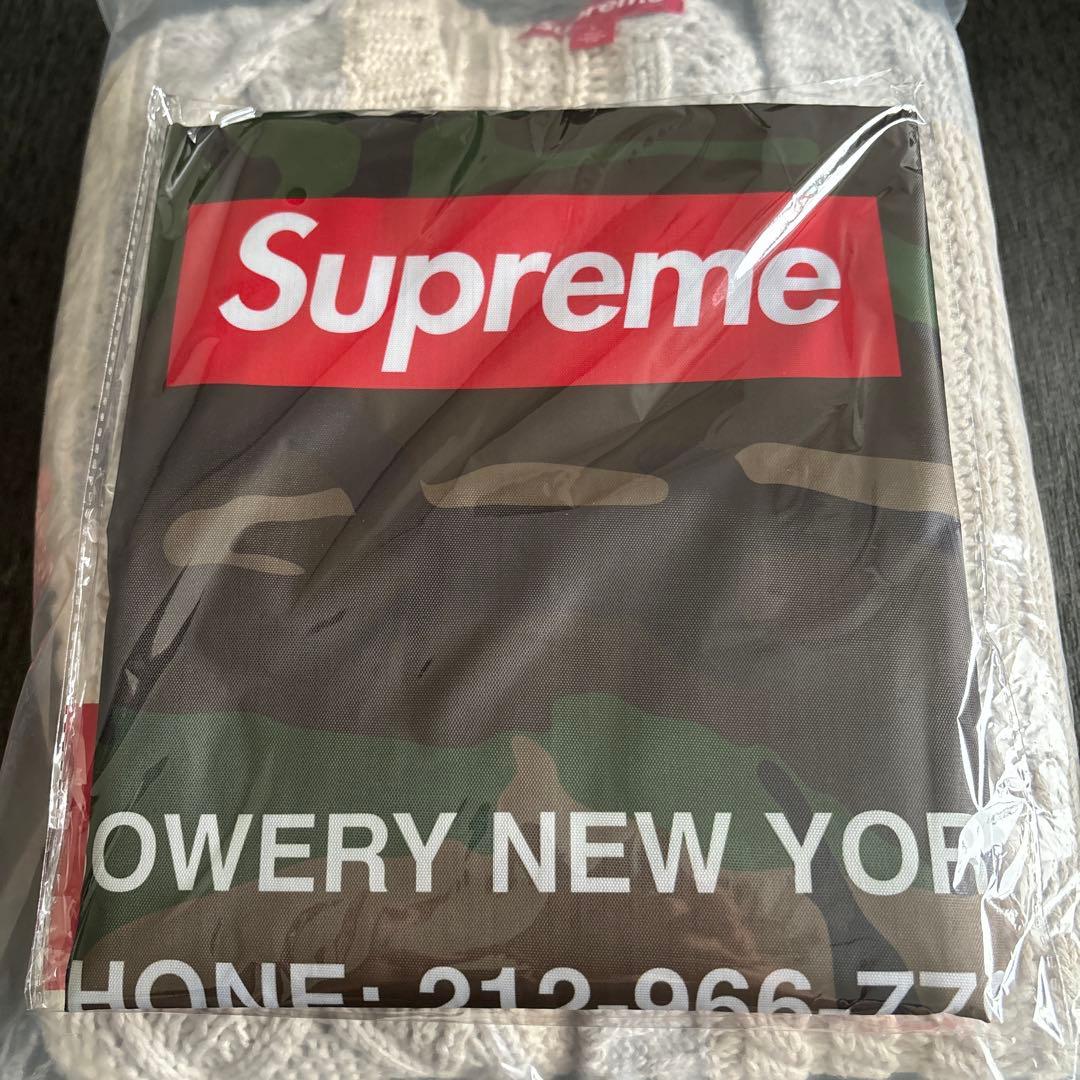 supreme パッチワークカーディガン