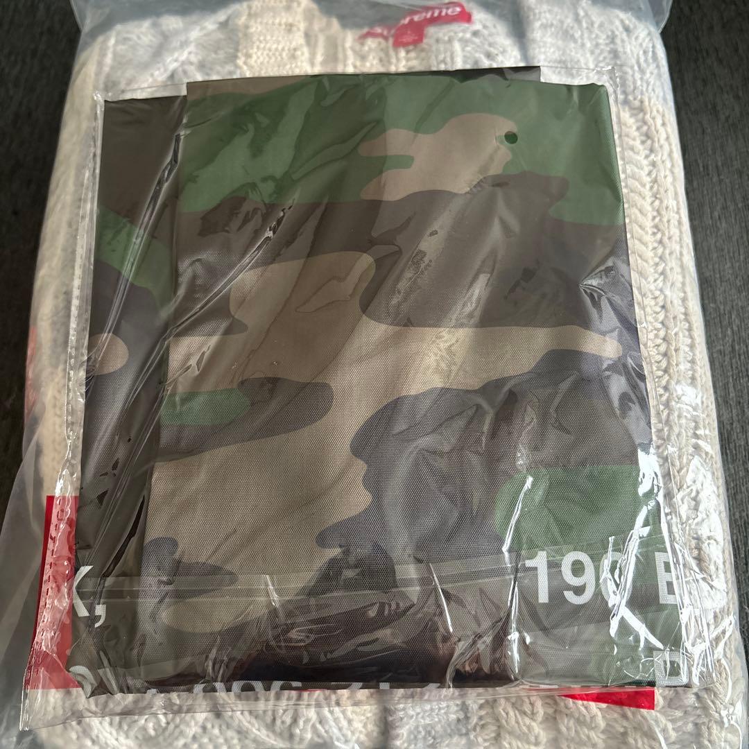 supreme パッチワークカーディガン