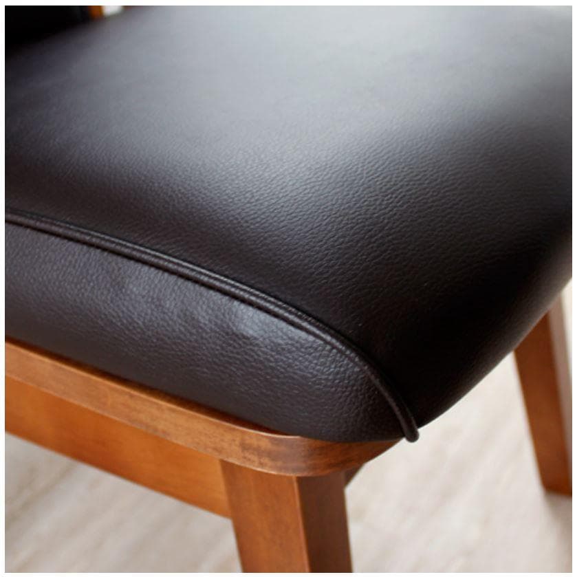 CRS　回転式ダイニングチェア　8脚　ブラウン　アームチェア　肘付