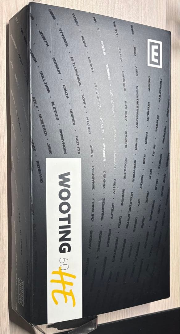 黒*@様 WOOTING 60HE ホワイトキーボード 本体