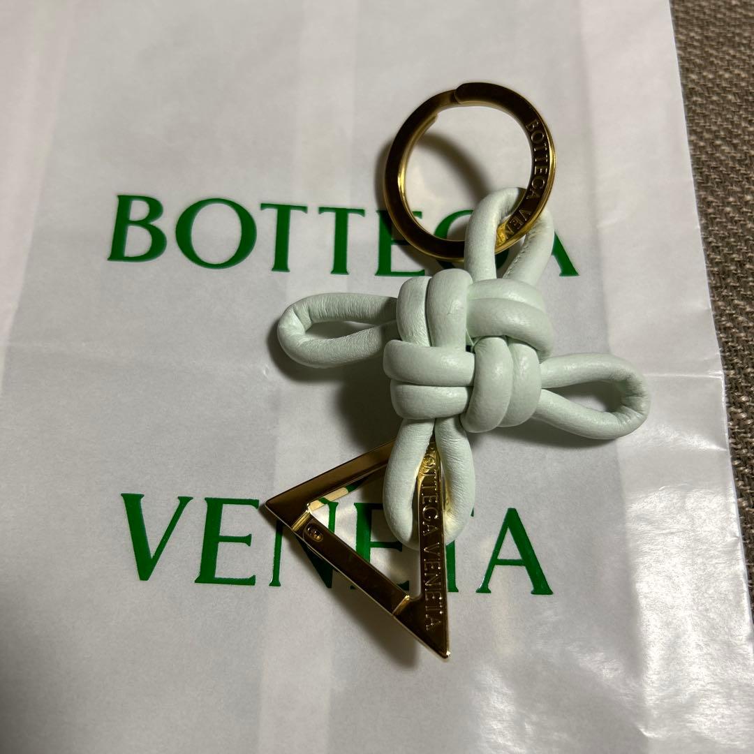 BOTTEGA VENETA レザー キーリング