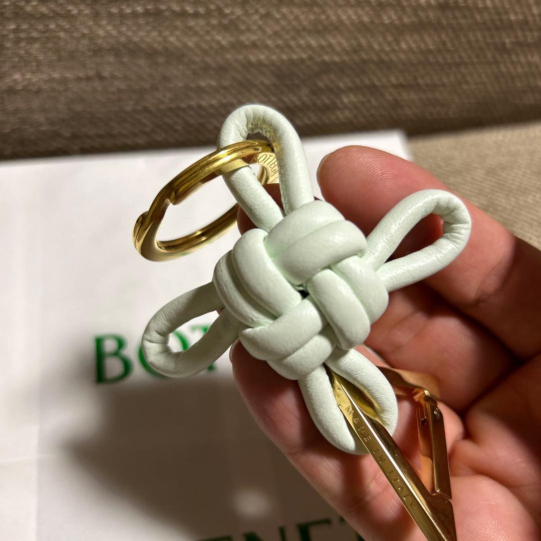 BOTTEGA VENETA レザー キーリング