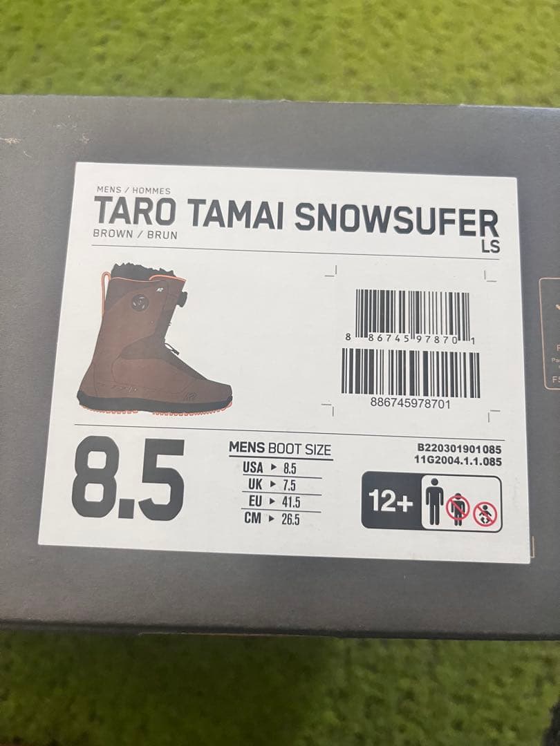 K2 TARO TAMAI SUFER LS ブーツ 8.5