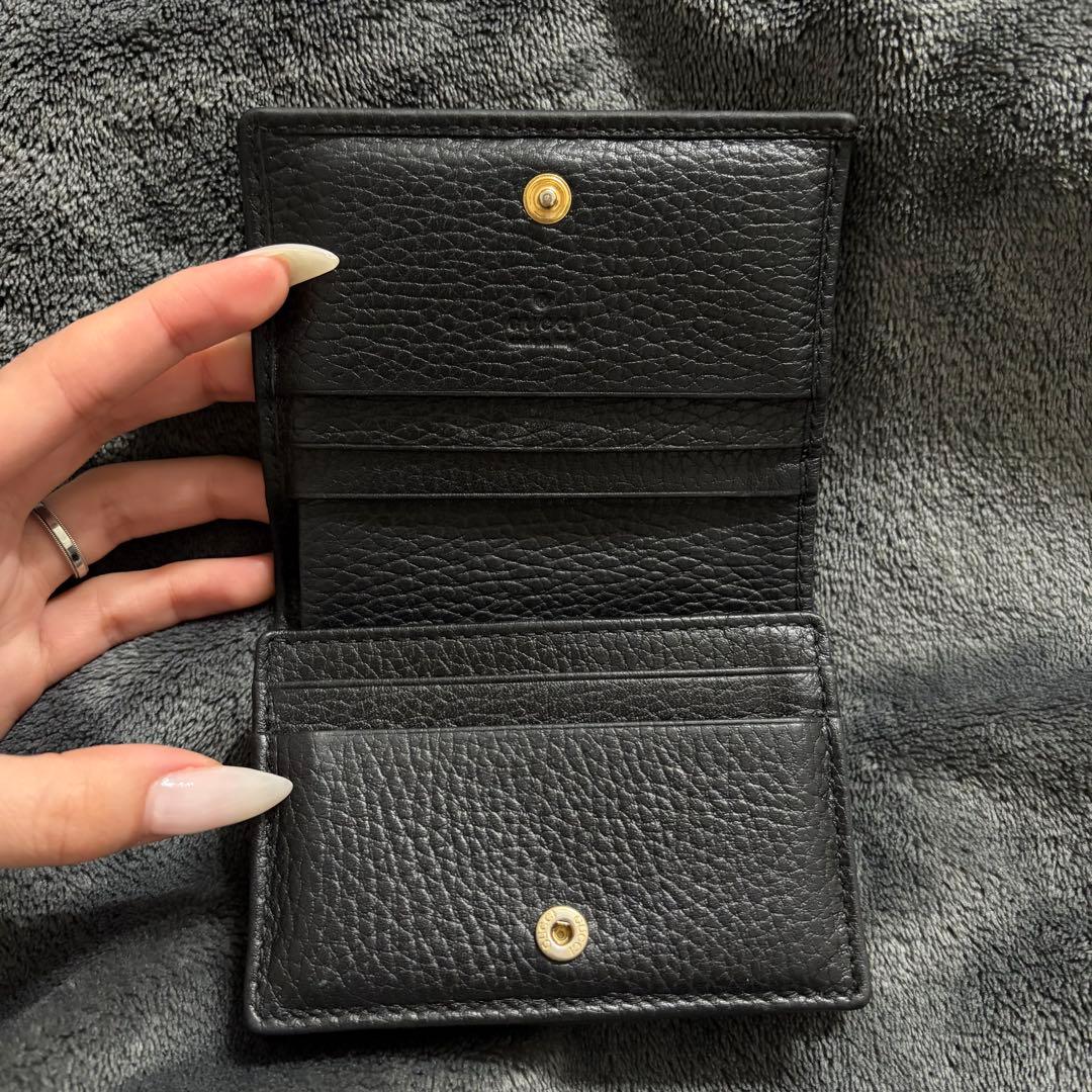 GUCCI マーモント 二つ折り財布