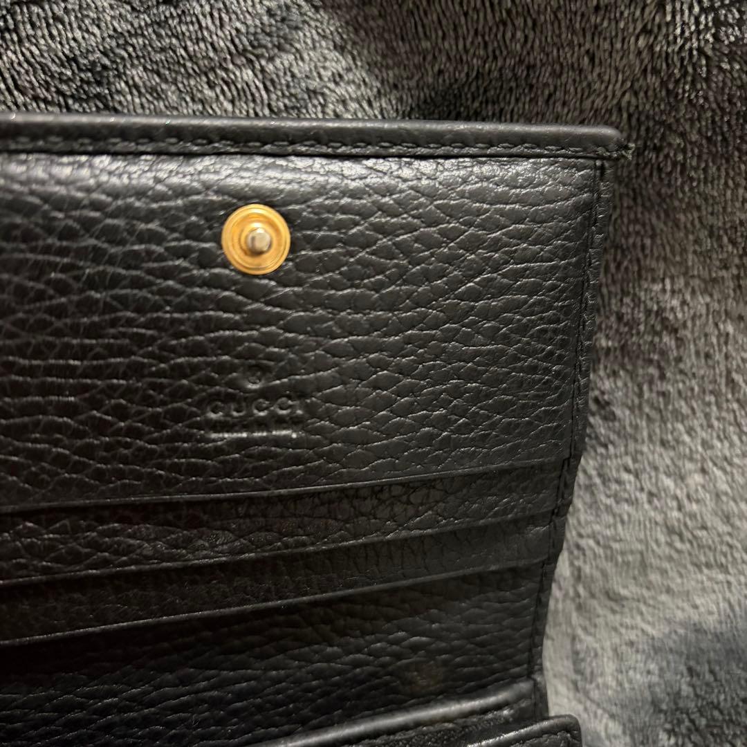 GUCCI マーモント 二つ折り財布