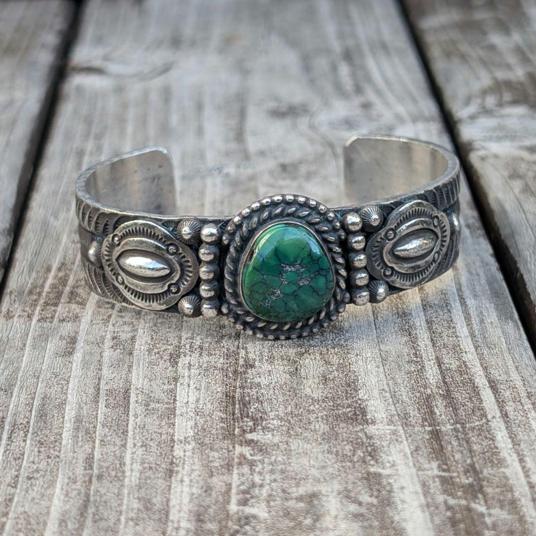 HermanSmith　シルバーバングル　インディアンジュエリー　ハーマンスミス