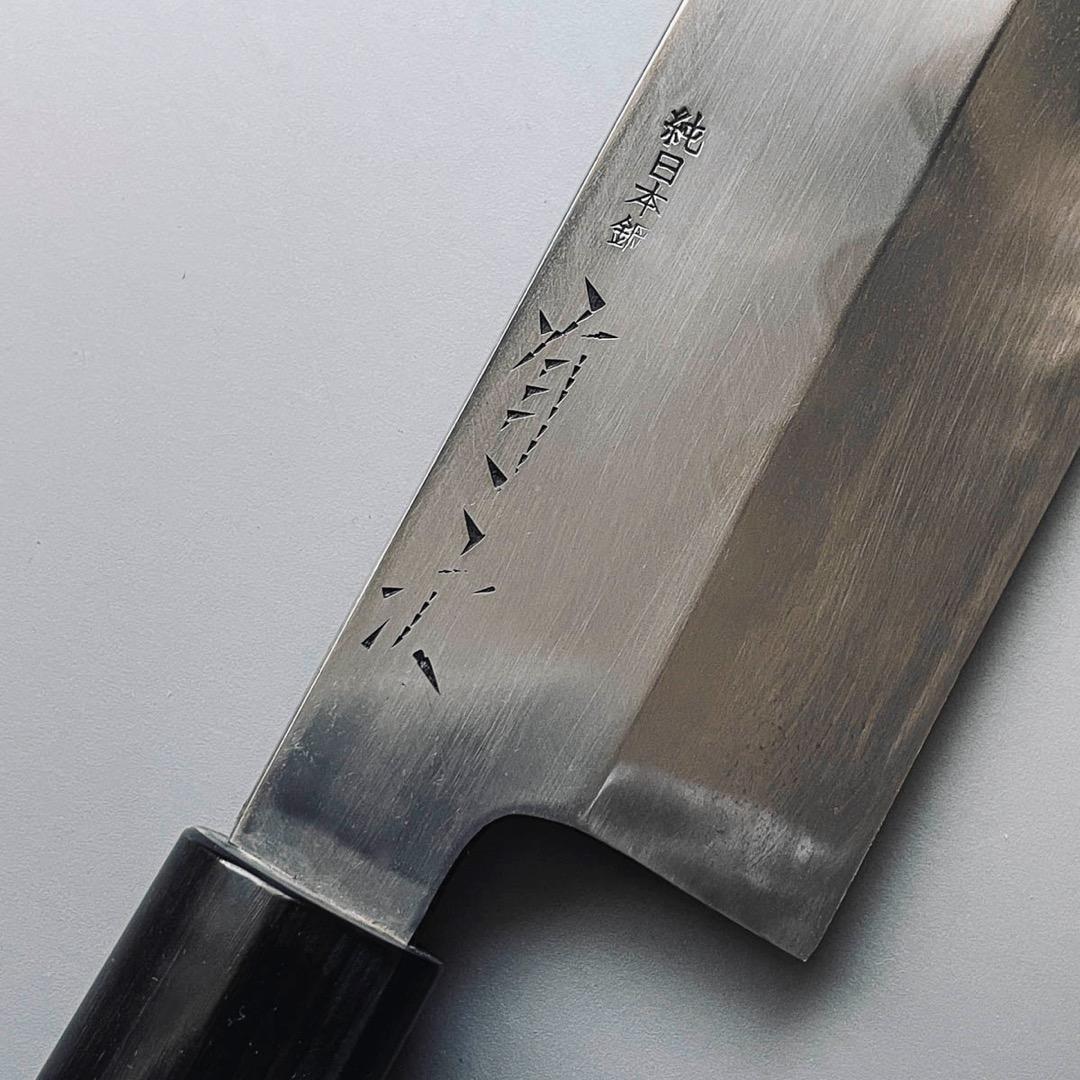 【こうぷー】京都 有次 本焼（純日本鋼）江戸薄刃包丁＋ペイサーズマグ