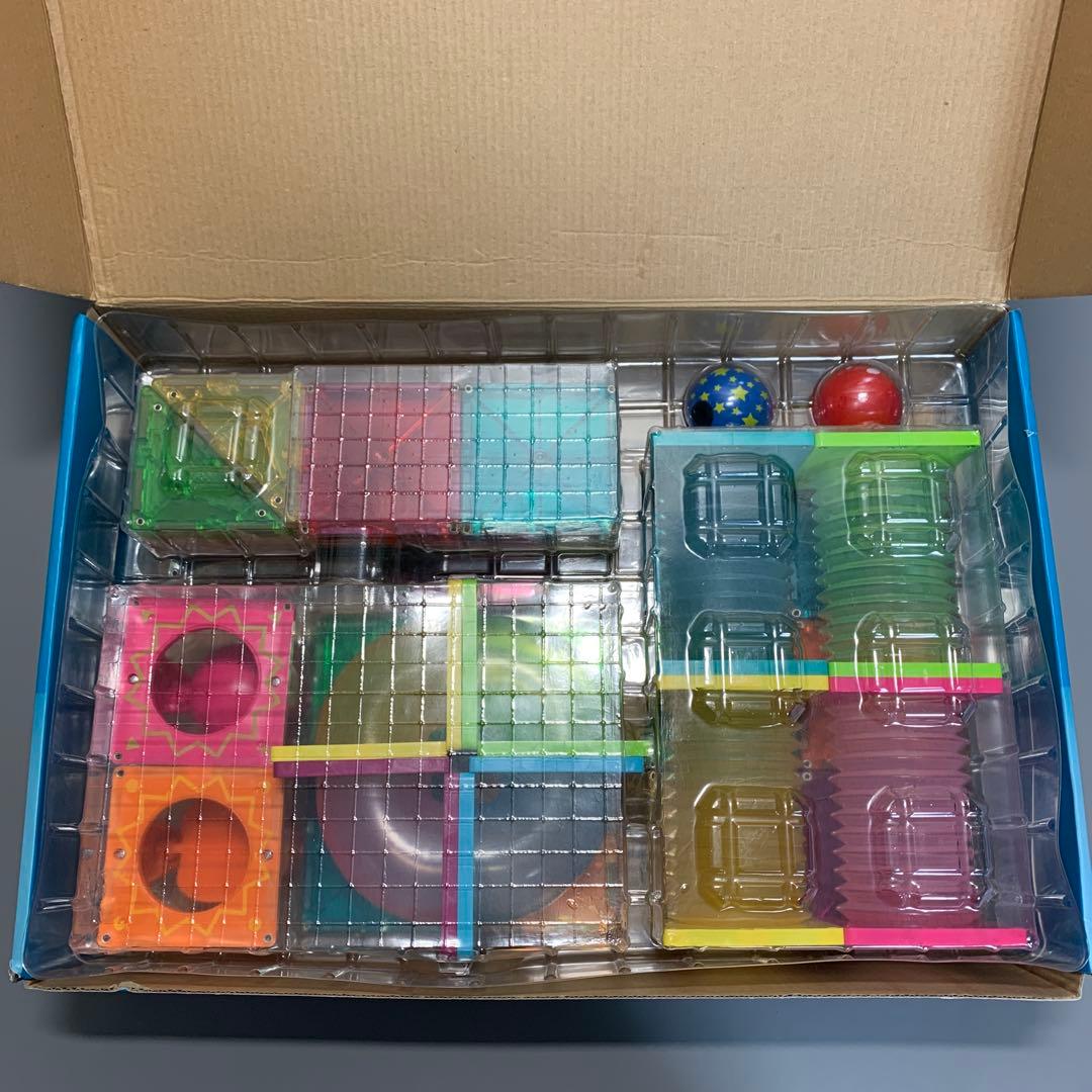 ピタゴラスボールコースターDX　ベーシック 88ピース 知育玩具