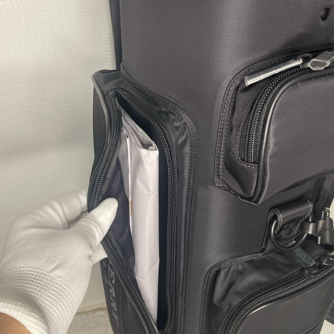 未使用級✨希少✨BURBERRY GOLF キャディバッグ 黒 フルセット