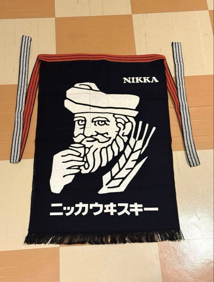 【新品非売品】BLACKNIKKA 本染め前掛 ブラックニッカ ニッカウイスキー