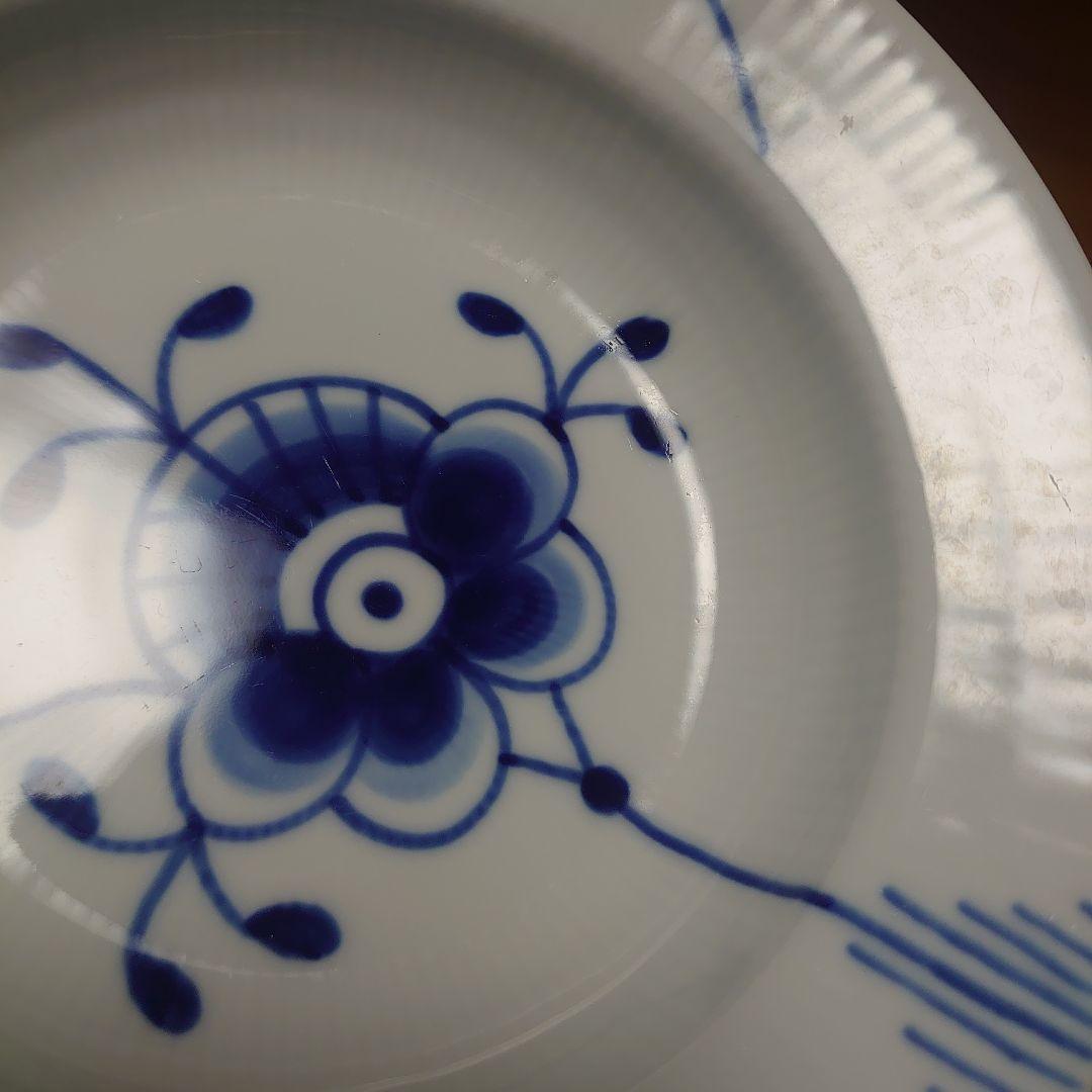 【12/23まで】ロイヤルコペンハーゲン ブルーフルーテッドメガ　深皿セット