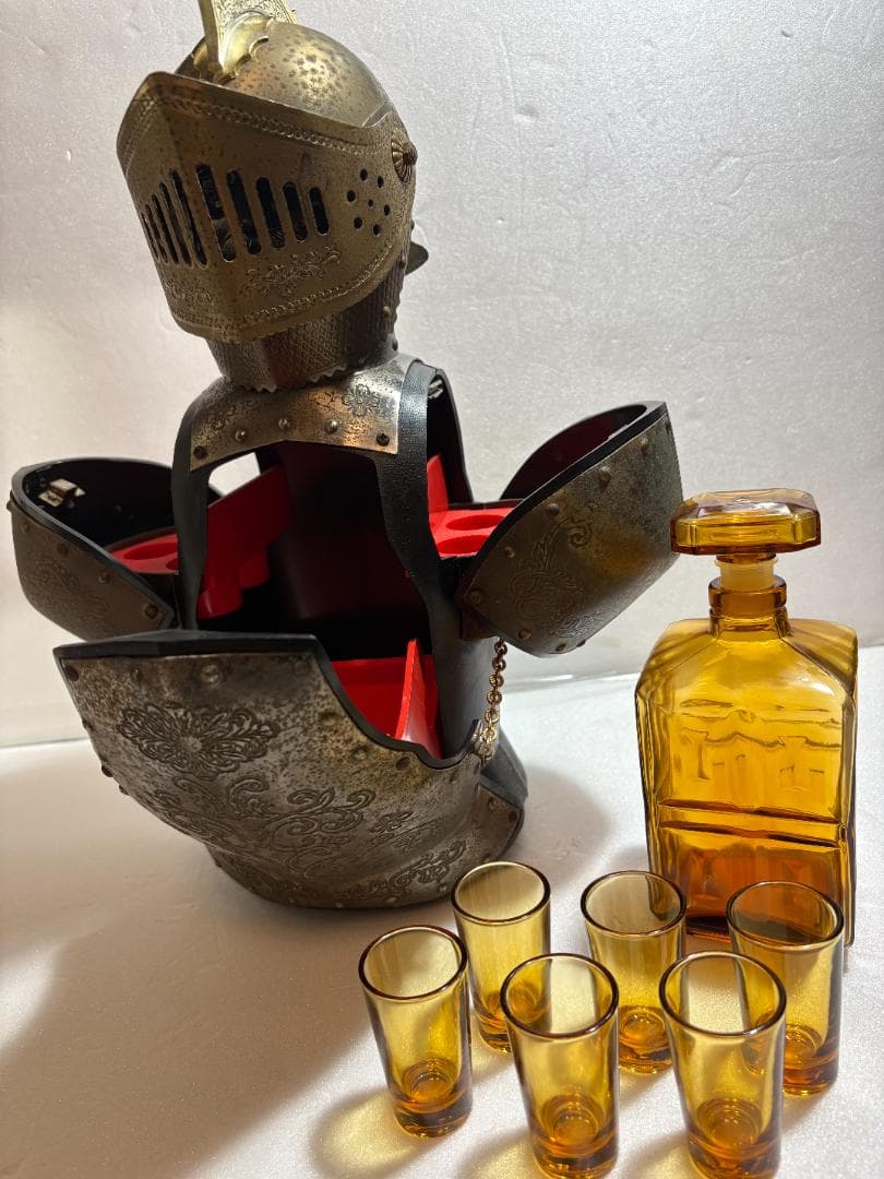 ダカラナニさん専用 NIKKA 甲冑騎士 デキャンタ セット ニッカウィスキー