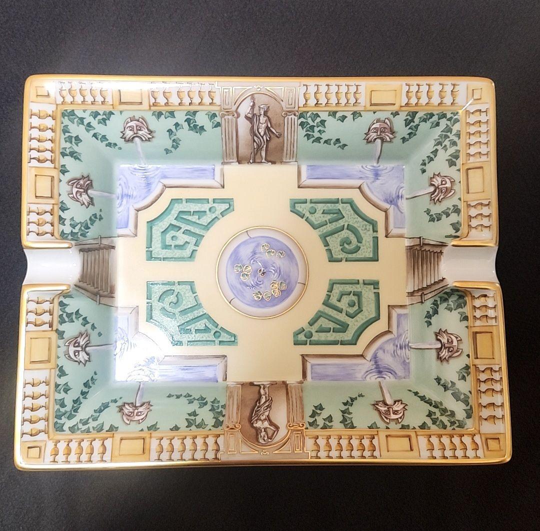 HERMES エルメス 陶器 灰皿 アッシュトレイ