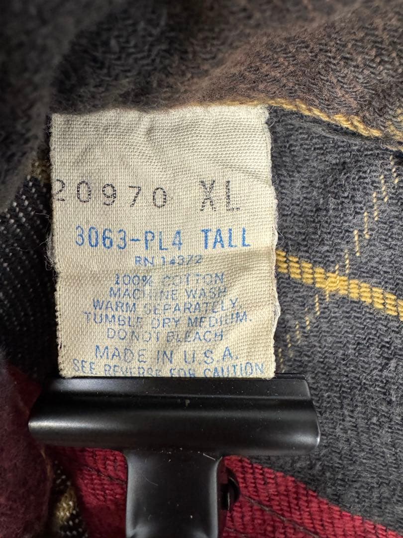 FIVE BROTHER USA製 ヘビネル 三角タグ 80s XL