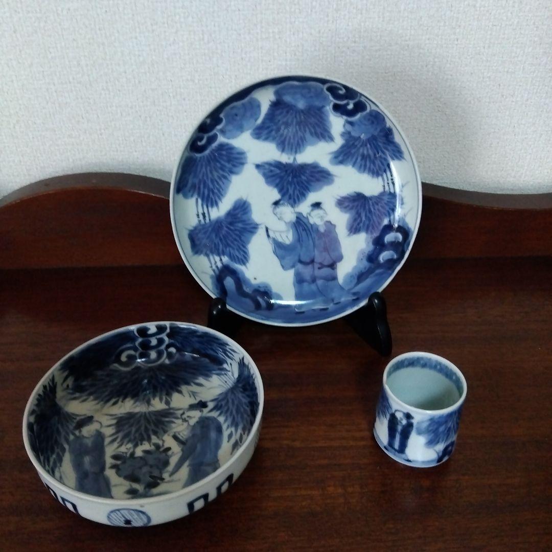 古伊万里　竹林に賢人　３種　　　　　　　9800円→8800円