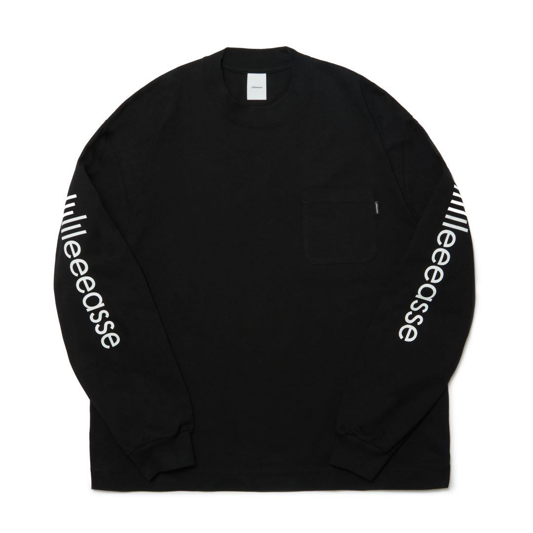 トップス plllllleeeasse long sleeve pocket tee
