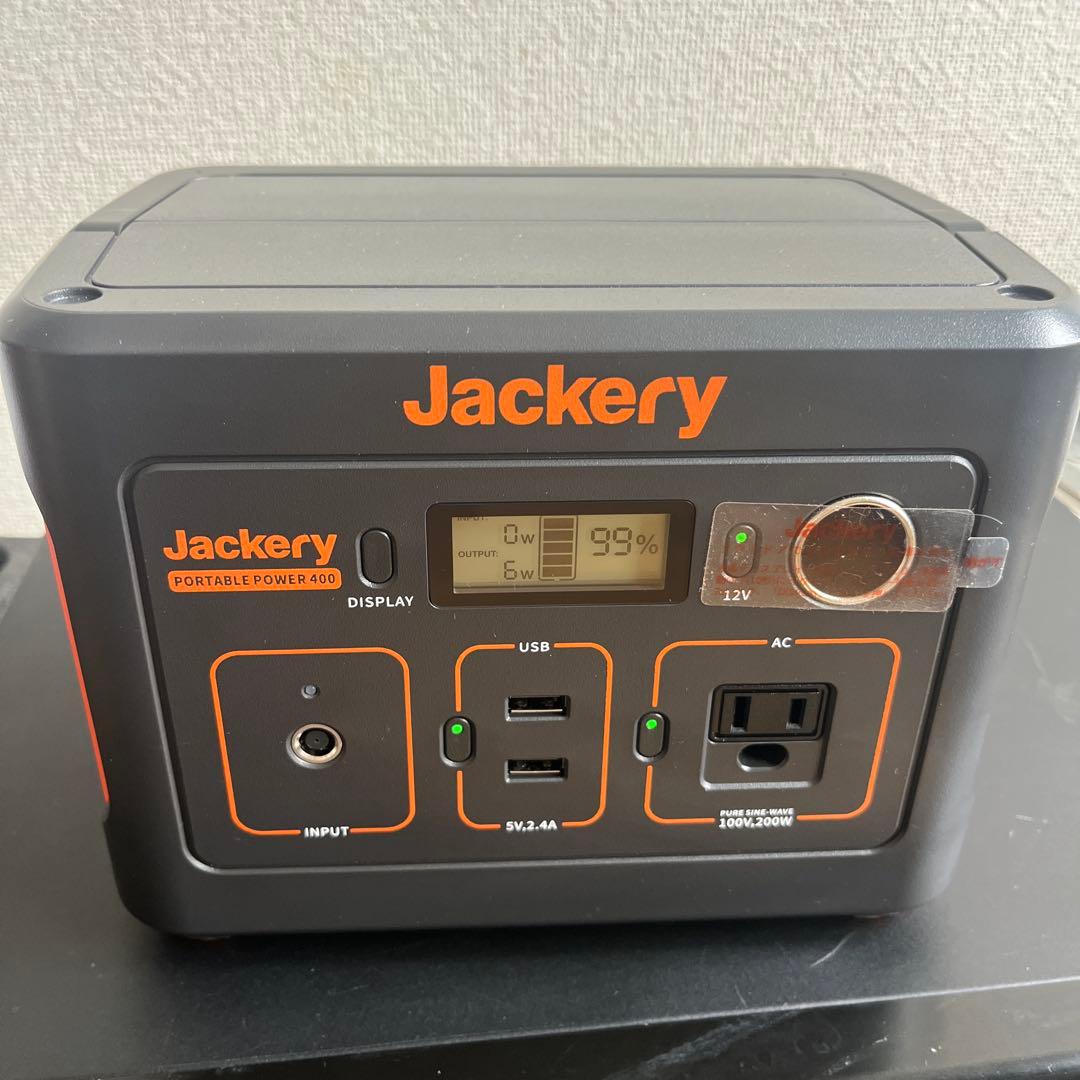 発電機・ポータブル電源 Jackery PORTABLE POWER 400