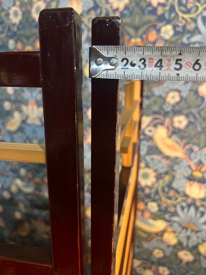 竹細工 衝立 4連 パーテーション 和風 モダン 間仕切り 昭和レトロ 古家具