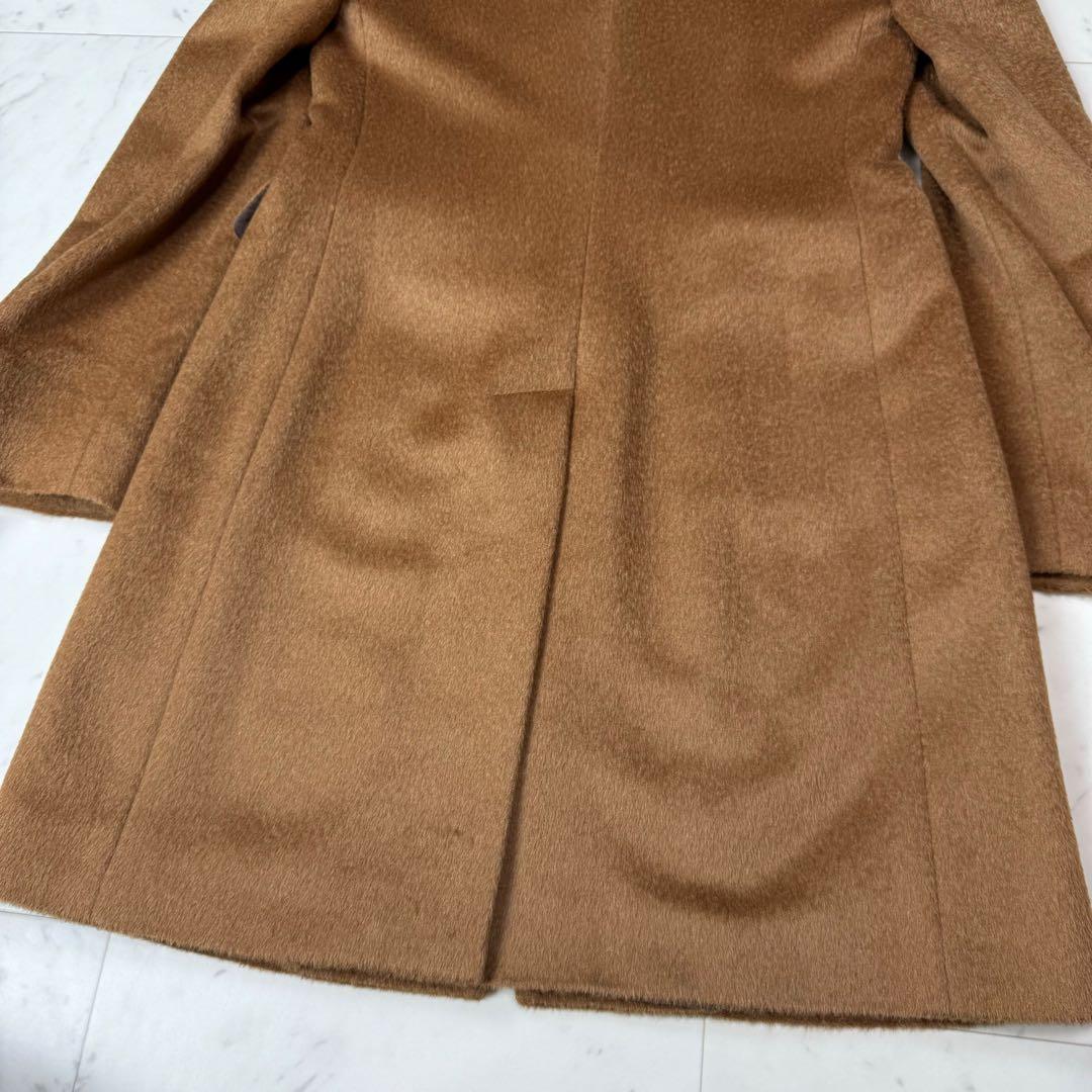 タリアトーレ ラマ ウール チェスターコート キャメル サイズ40
