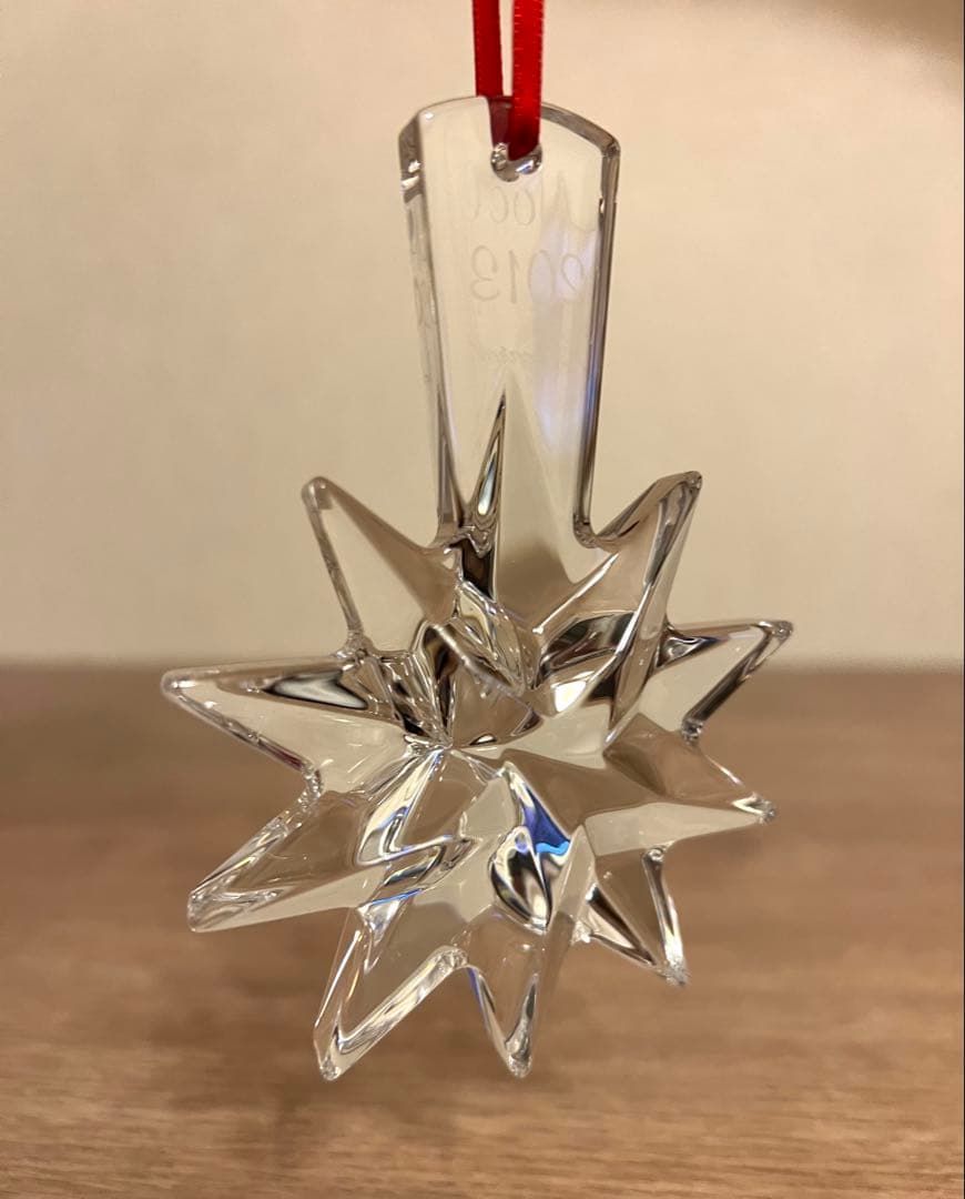Baccarat Noel 2013クリスマスオーナメン ト 星　スター　美品