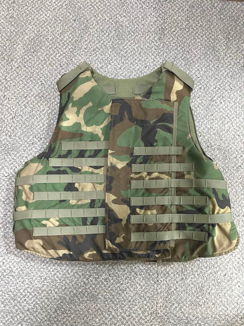 米軍実物 放出品 Point Blank社製 ウッドランド ボディーアーマーXL