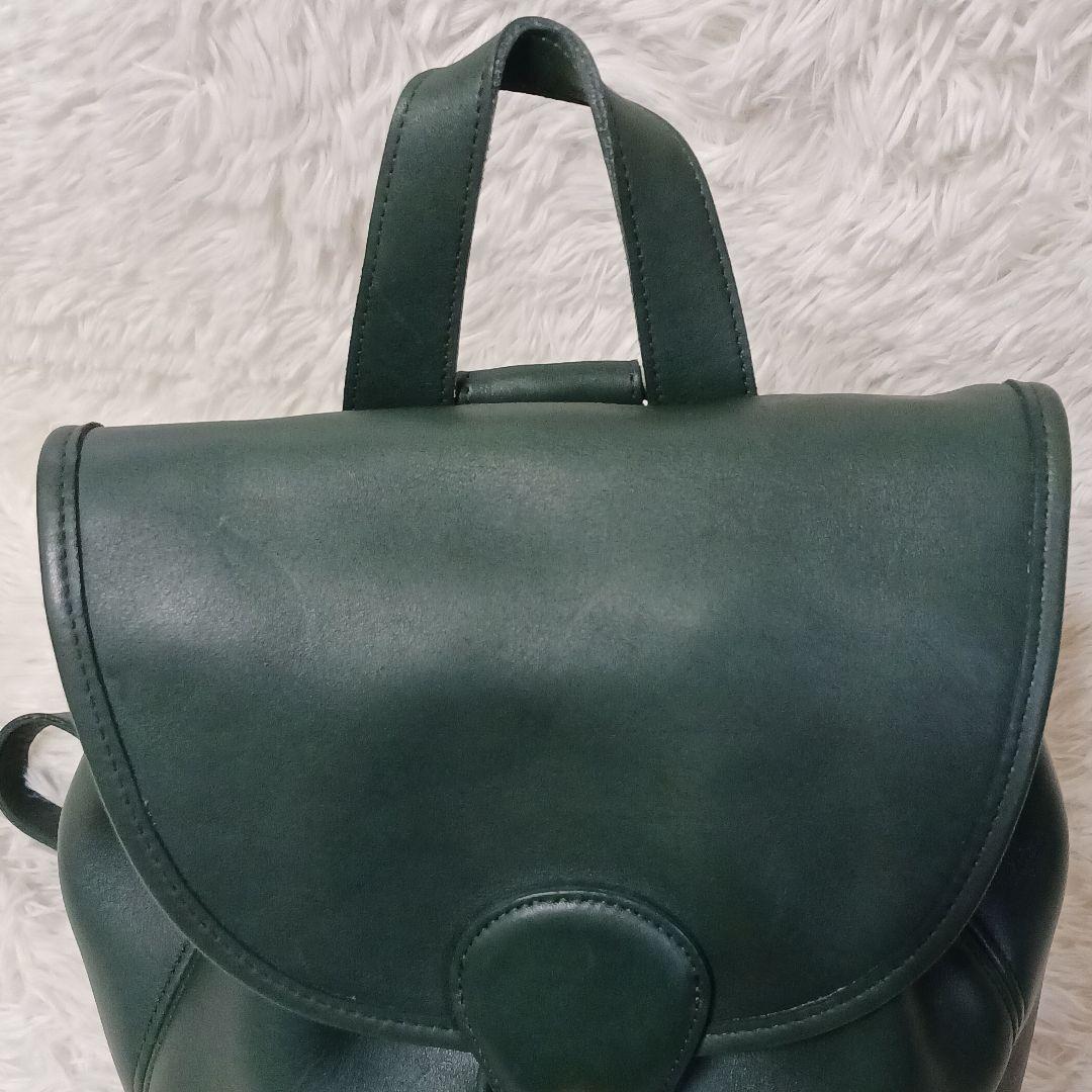 【美品】COACH オールドコーチ レザー リュック バックパック 9943