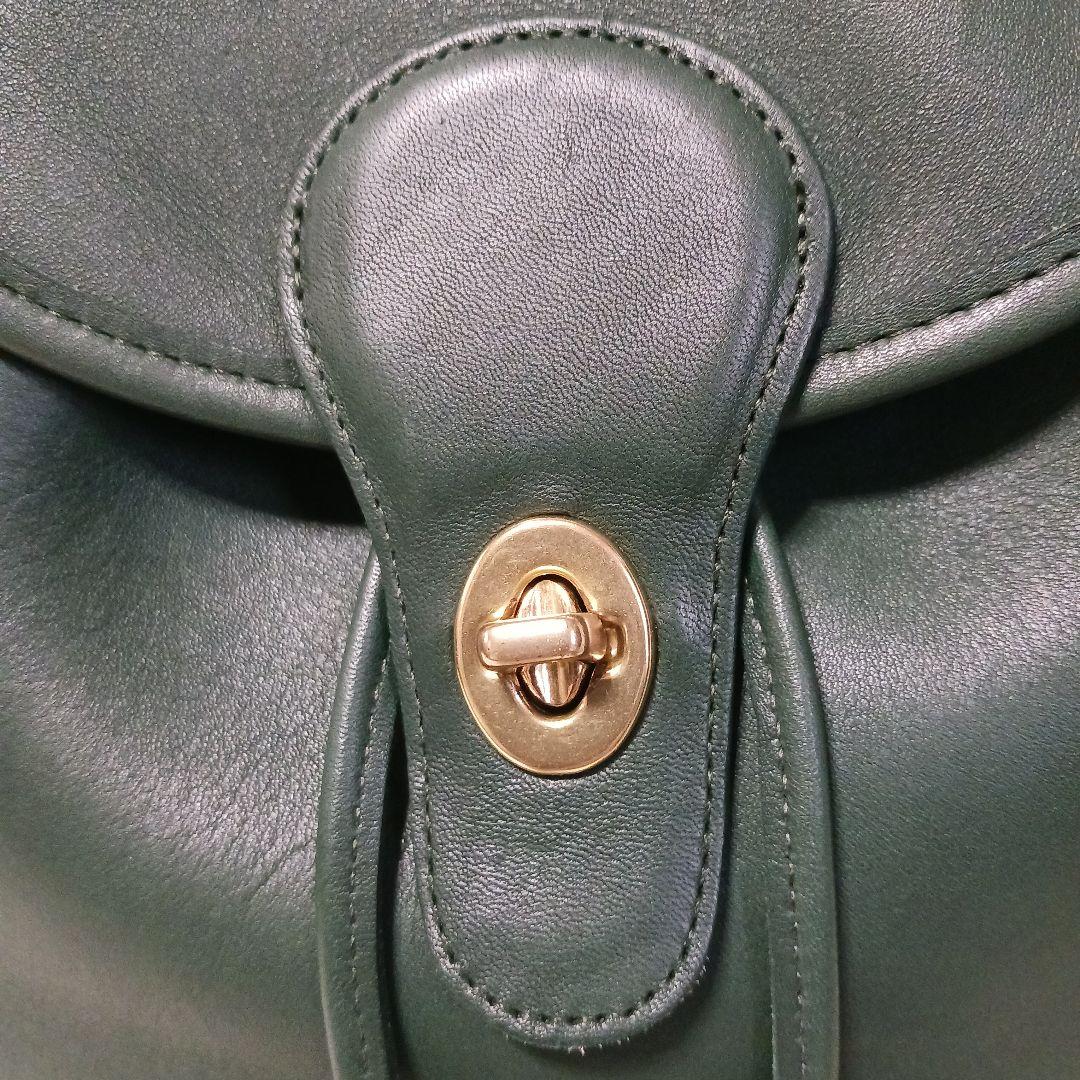 【美品】COACH オールドコーチ レザー リュック バックパック 9943