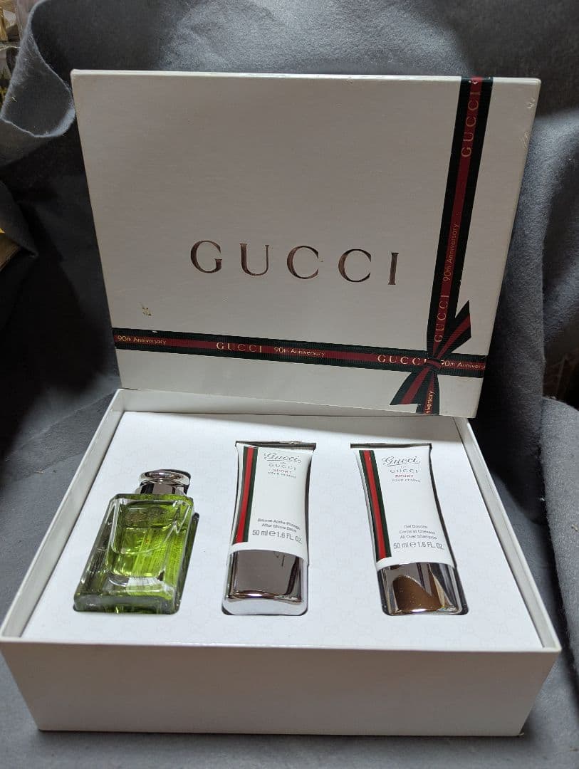 90thアニバーサリーグッチバイグッチスポーツプールオムコフレセットハードBOX