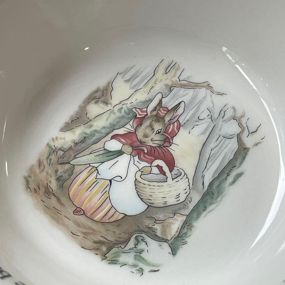 ウェッジウッド ピーターラビット 旧刻印 シリアルボウル 5セット②小鉢深皿