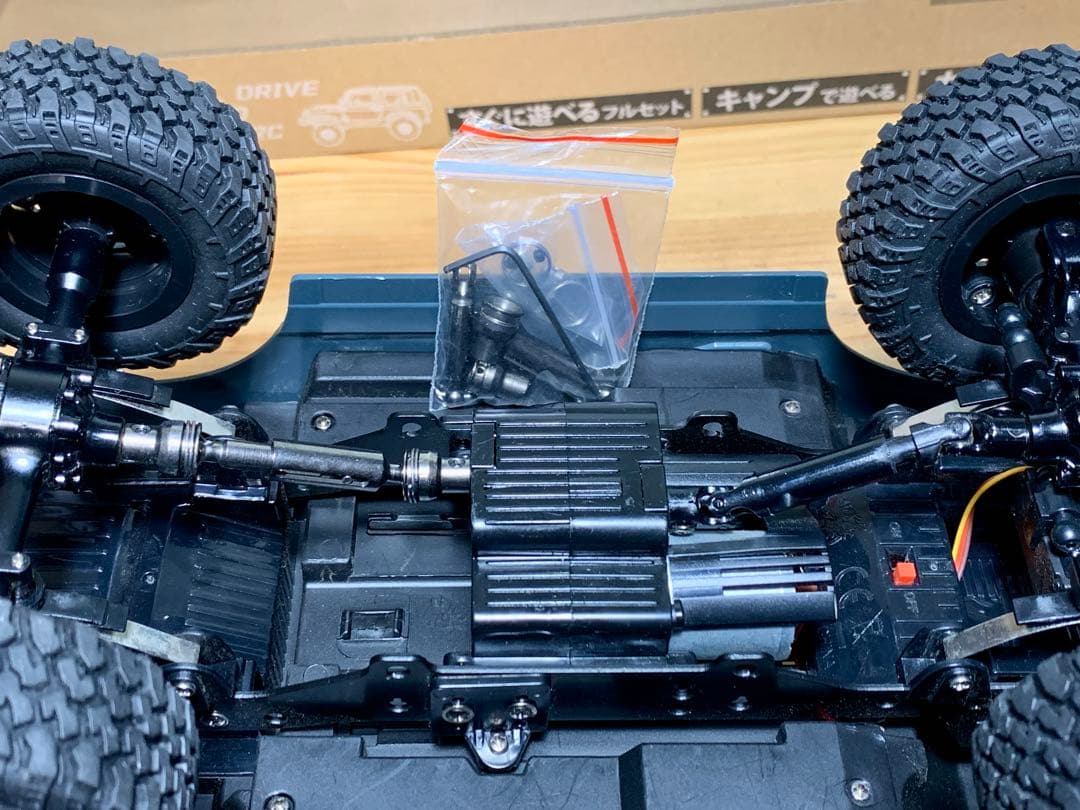 D*A様 【技適】WPL JAPAN C74 スズキ ジムニー 1/10 ブルー