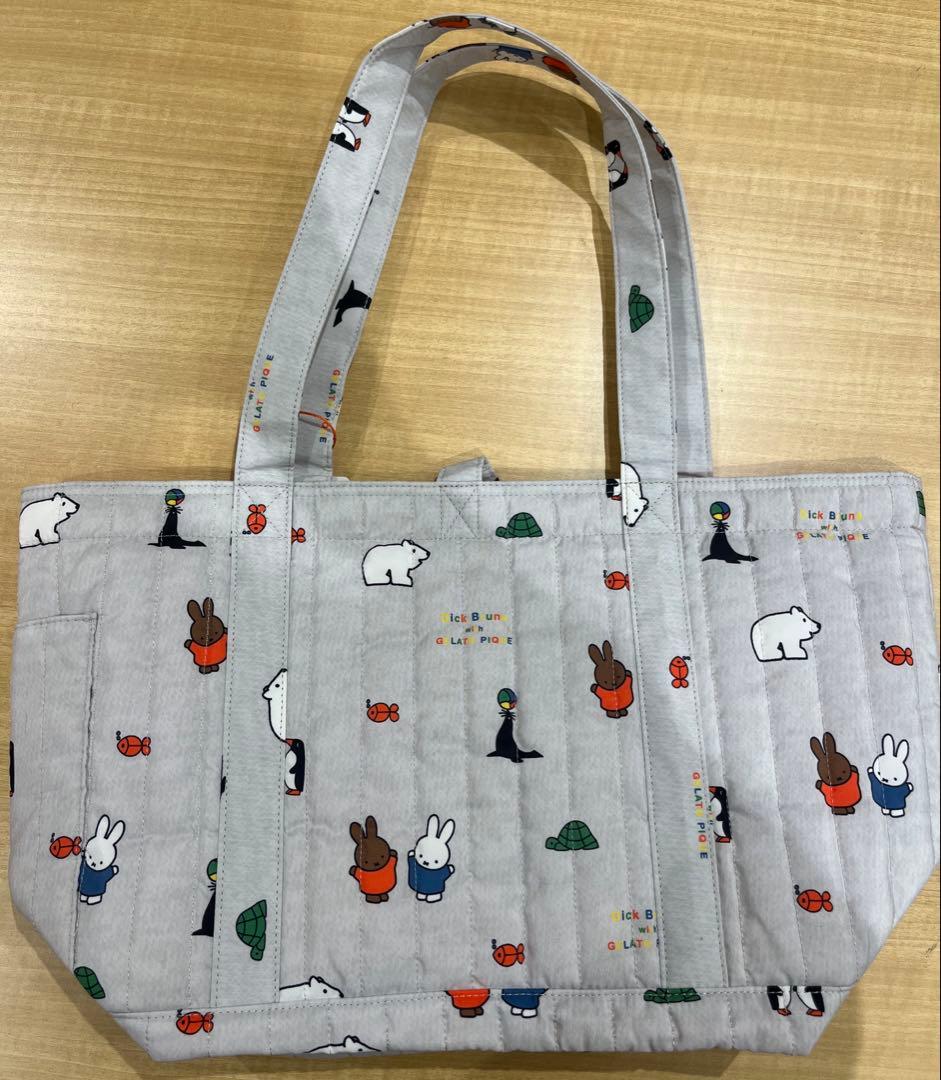 gelato pique キルティング総柄ママバッグ