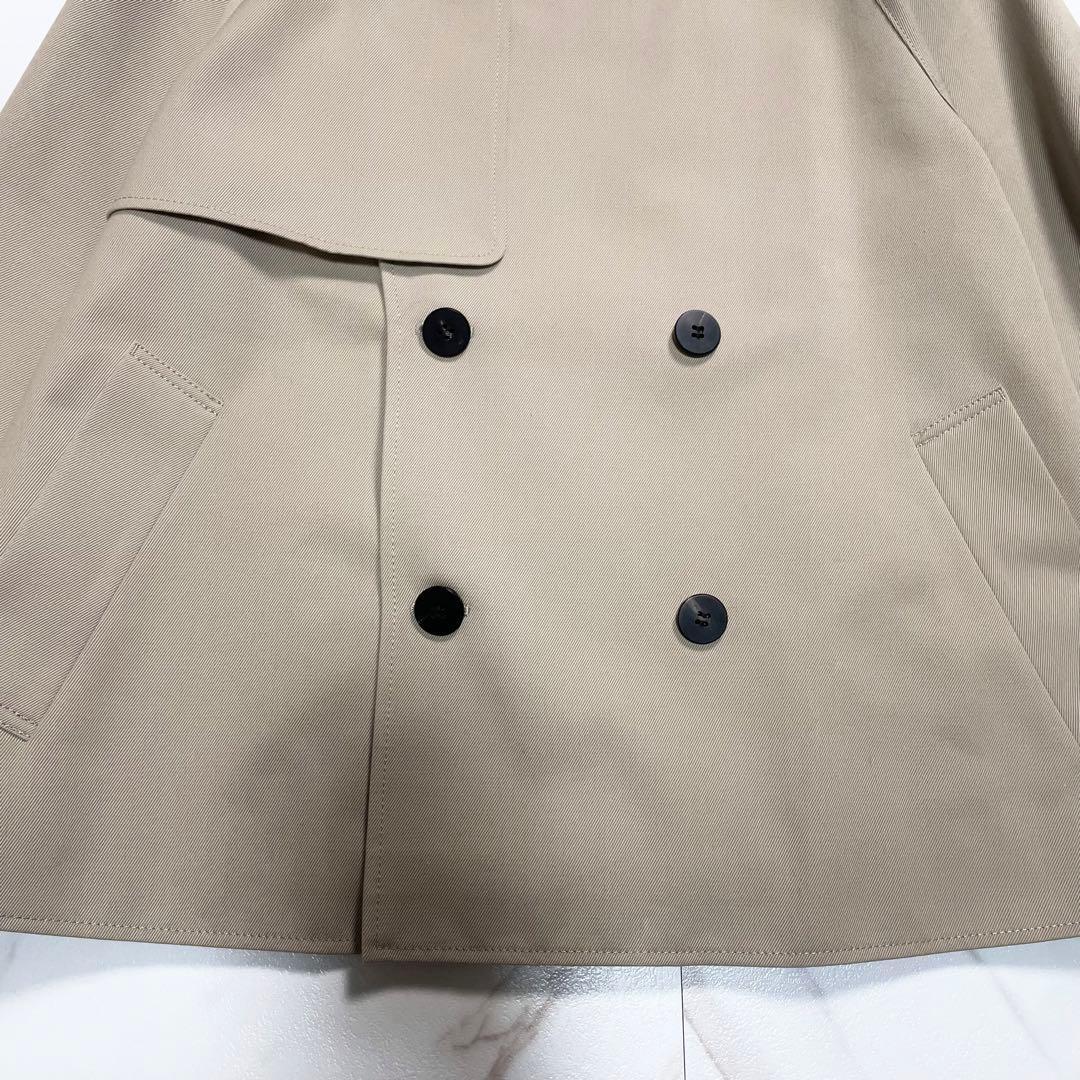 近年✨GALERIE VIE コットンウールギャバジン ショートトレンチコート