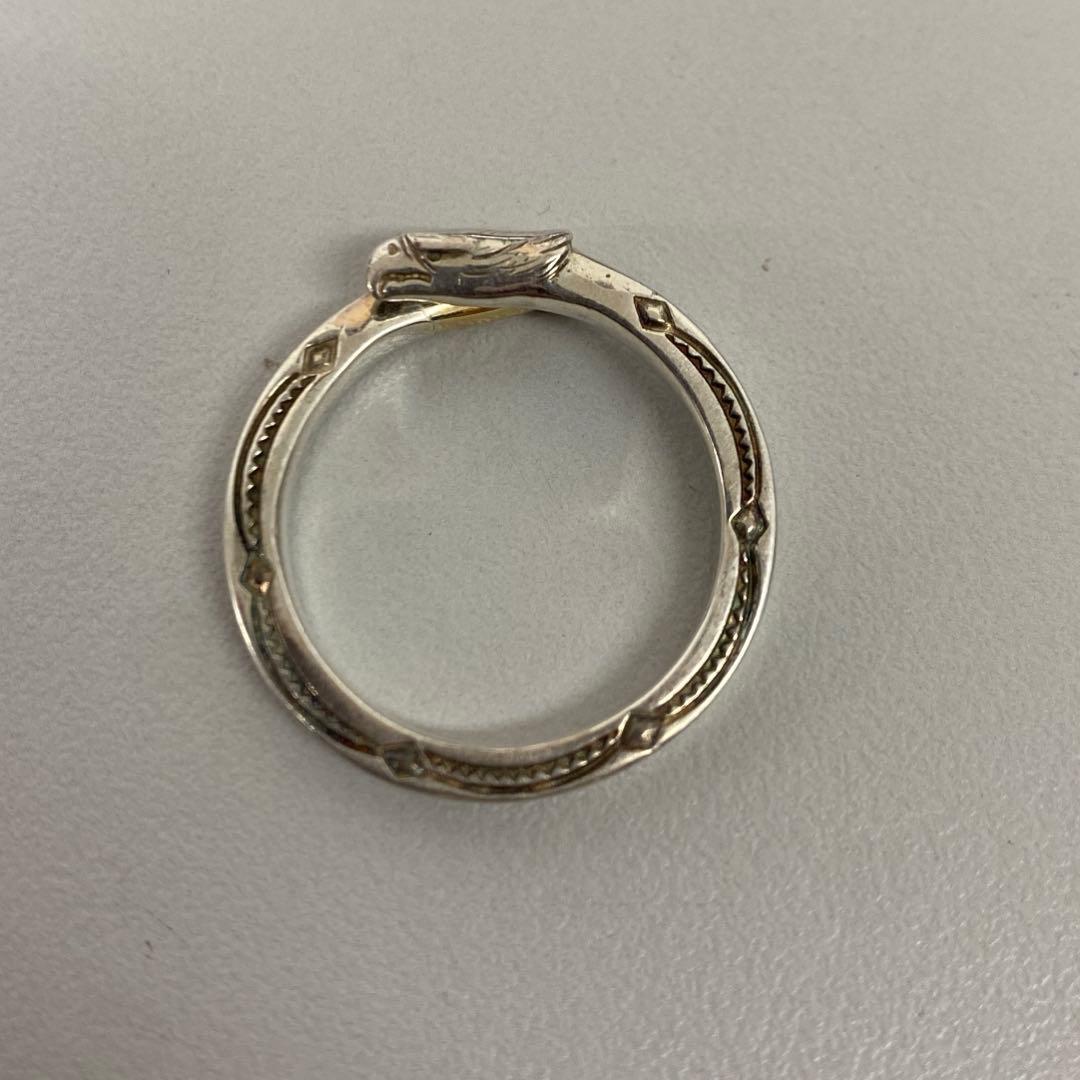 鷲見太郎 Ring リング ダブルイーグルフェイス SV925/K18