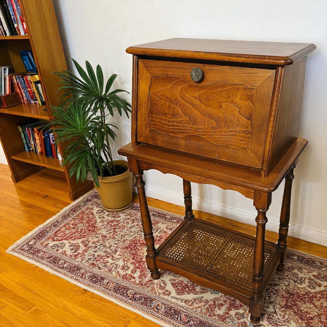 ✨美品✨ カリモク コロニアル ライティングビューロー デスク アンティーク