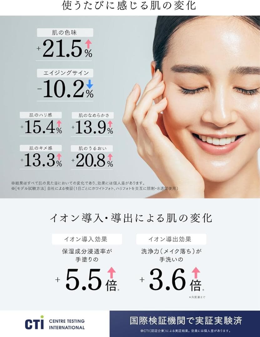 限定特価中〈マイトレックス　ミライワン　ホワイト〉マルチヘッド美顔器