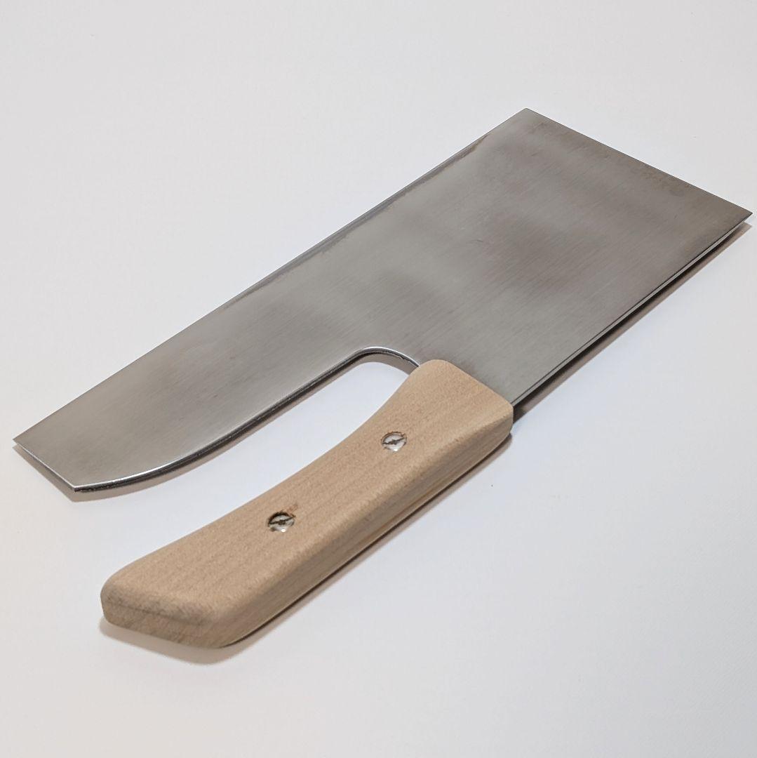 中村豊蔵商店 そば切り包丁 木柄 300ｍｍ 刃 ステンレス