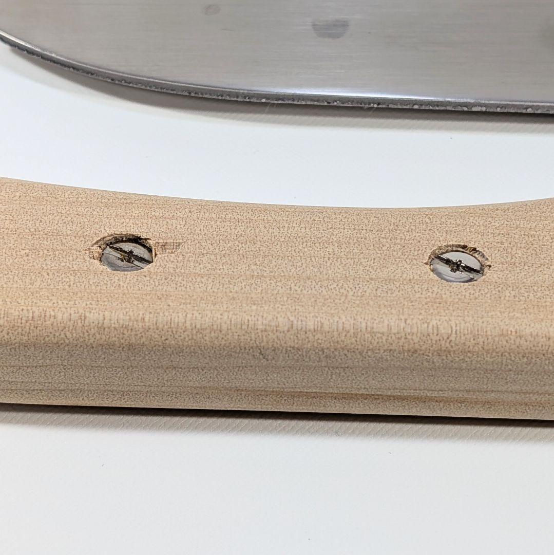 中村豊蔵商店 そば切り包丁 木柄 300ｍｍ 刃 ステンレス