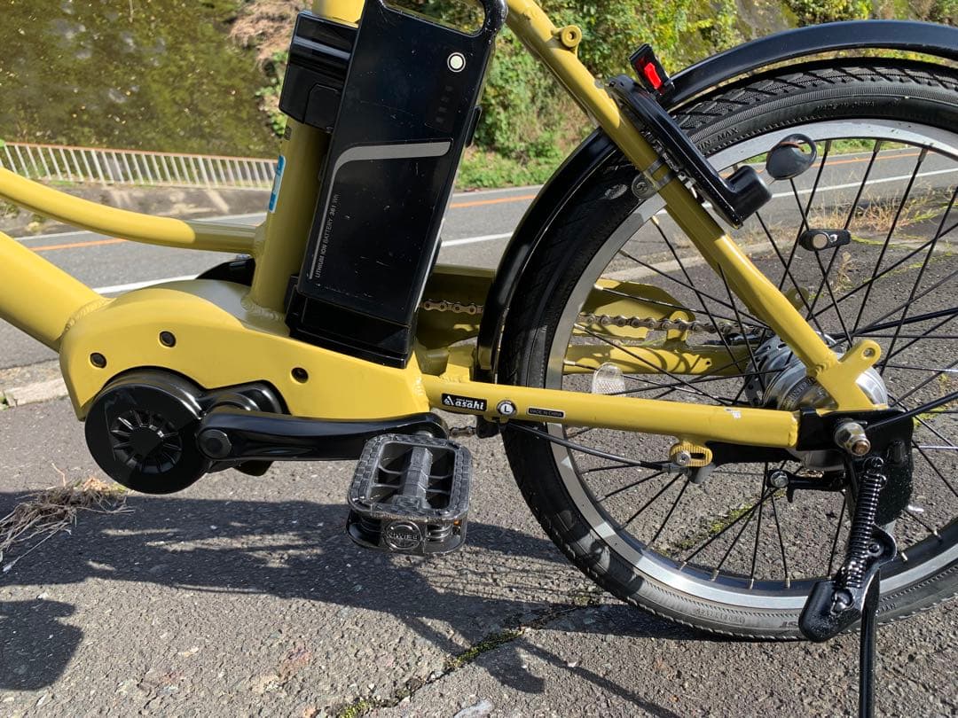 【動作確認済】送料無料 ENERSYS電動アシスト自転車10Ah内3速20インチ