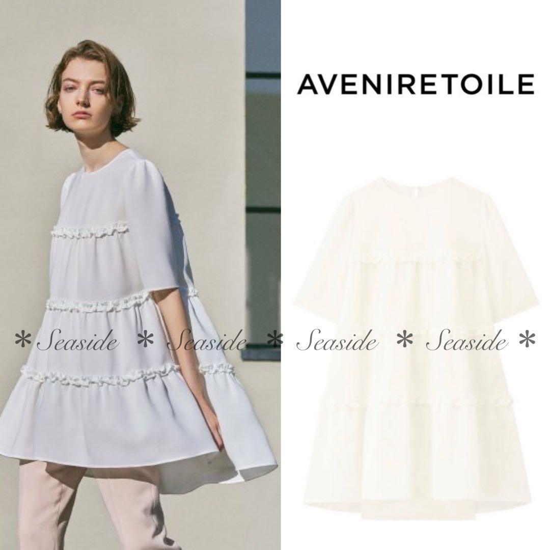 アベニールエトワール　ティアードブラウス　定価31,900円　ルネ　アナイ　完売