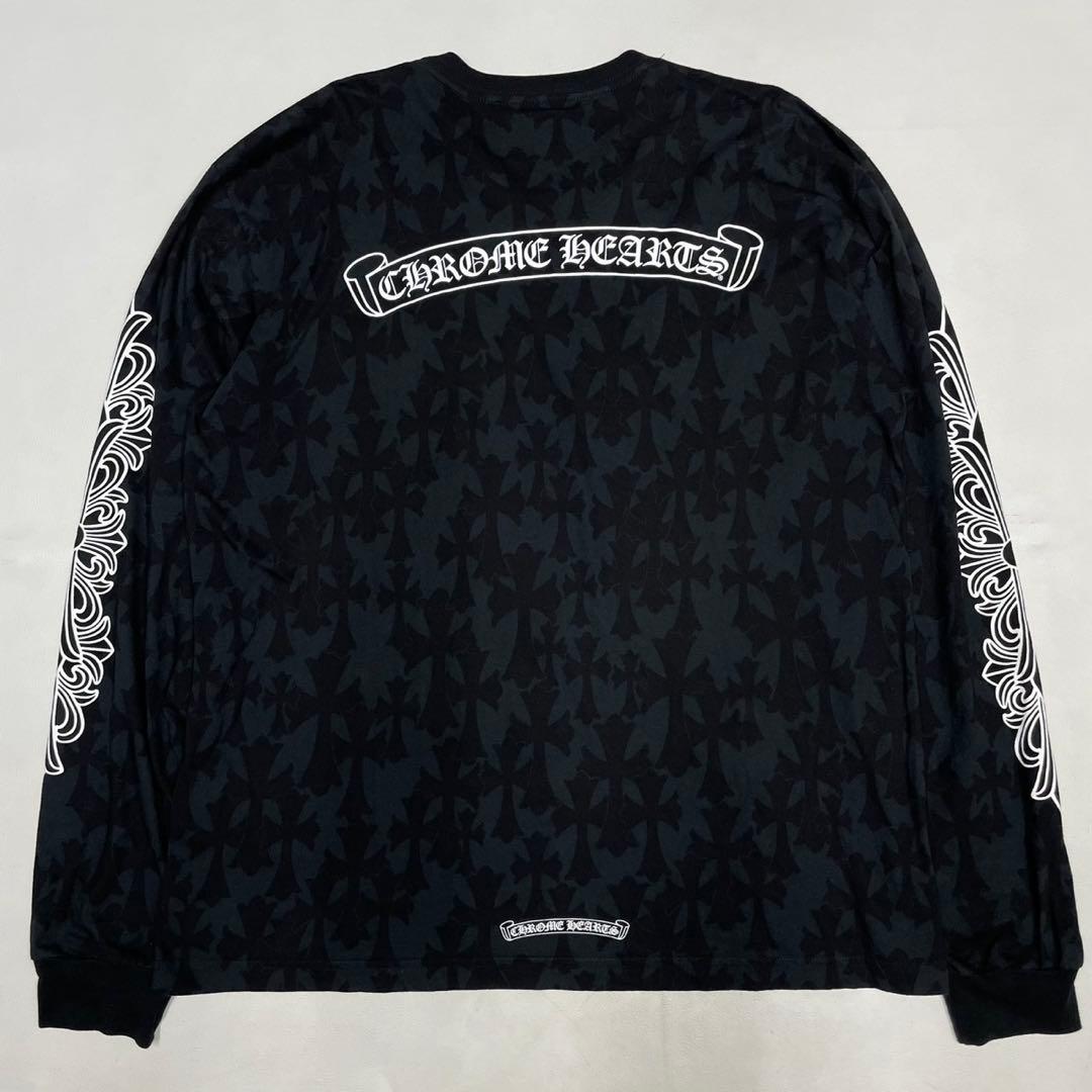 極美品 鑑定済み XLサイズ CHROME HEARTS クロムハーツ ロンT