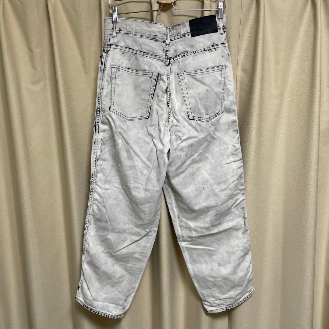 beautiful people カーブド デニムパンツ 日本製 ユニセックス