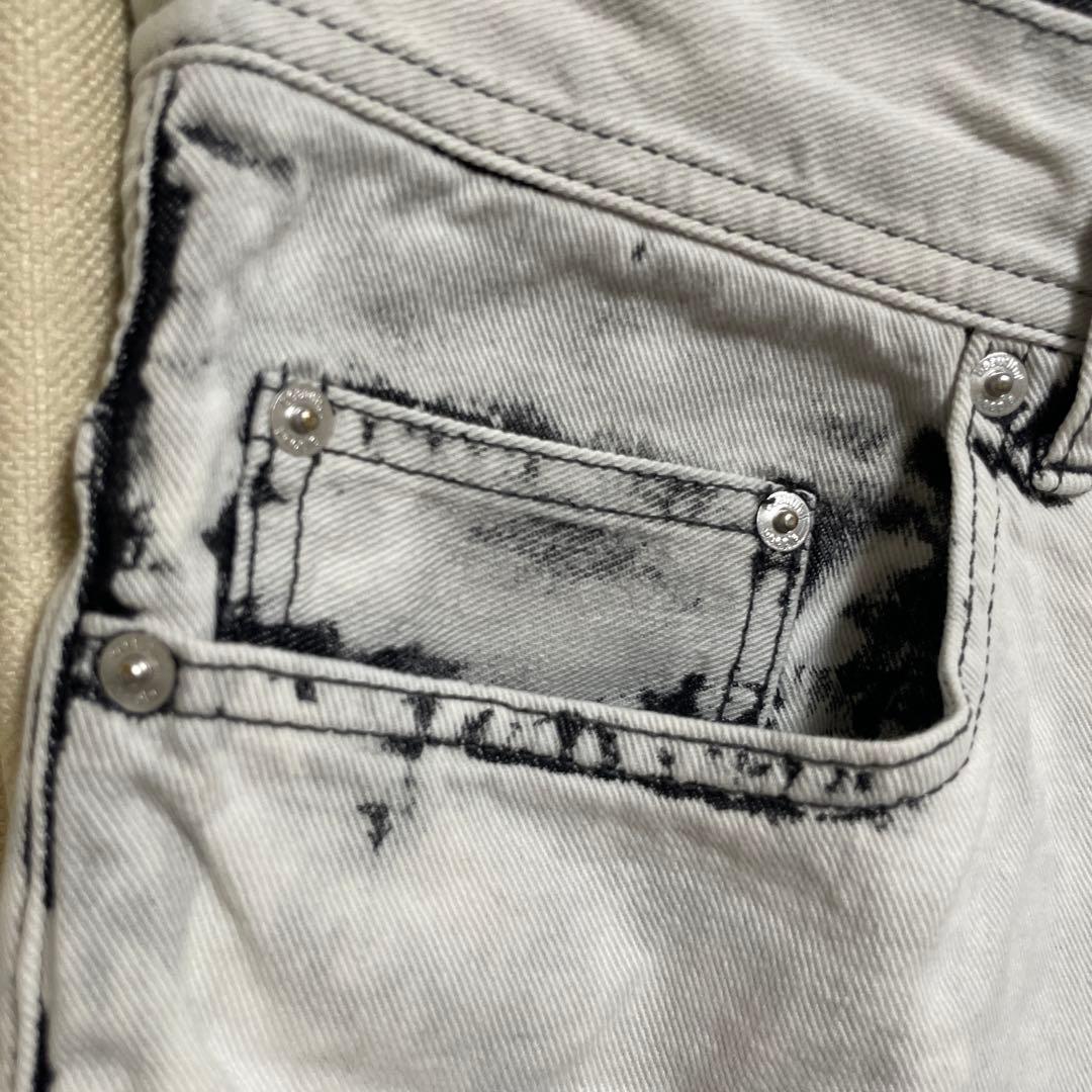 beautiful people カーブド デニムパンツ 日本製 ユニセックス