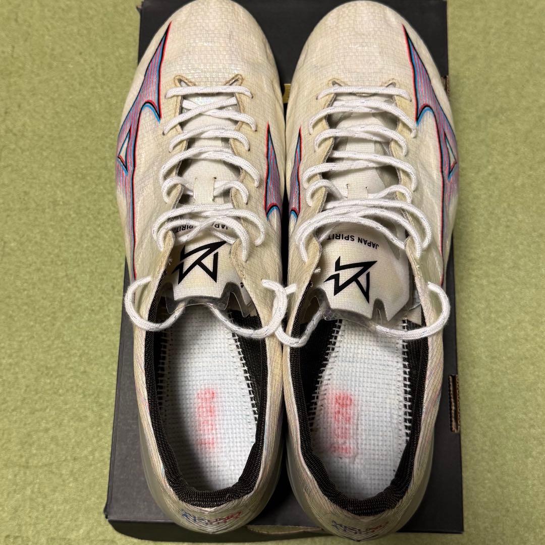 【 美品 】 ミズノ サッカースパイク アルファ JAPAN 27.0cm