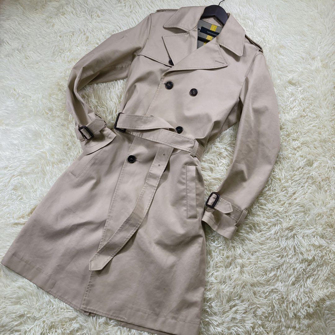 格安　ディースクエアード　トレンチコート　ベージュ　ロングコート　50 メンズ