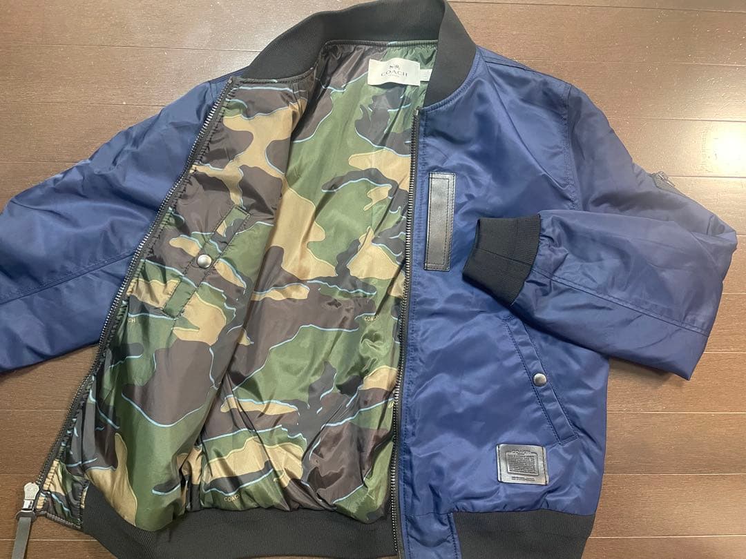 COACH★コーチ★MA-1★フライトジャケット★カモフラ★迷彩柄★M★