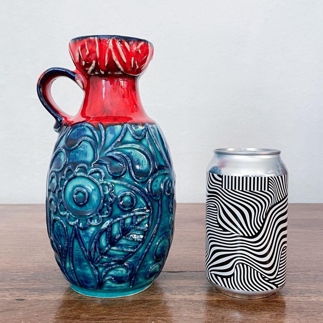 【ドイツ BAY Keramikの花瓶】Fat lava 323