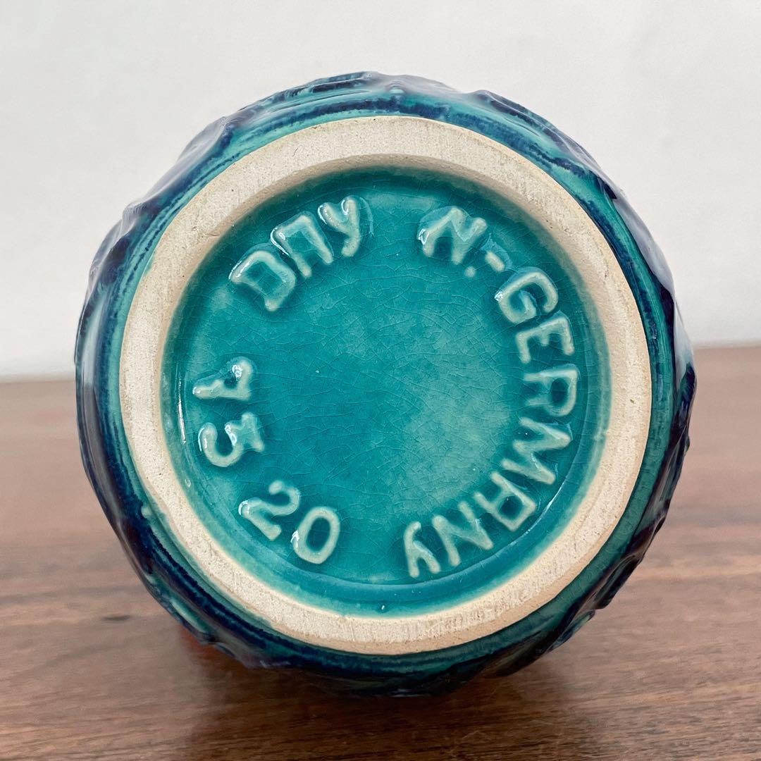 【ドイツ BAY Keramikの花瓶】Fat lava 323